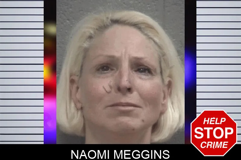 Naomi Meggins mugshot