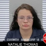 Natalie Thomas mugshot