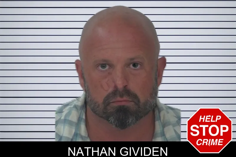 Nathan Gividen mugshot