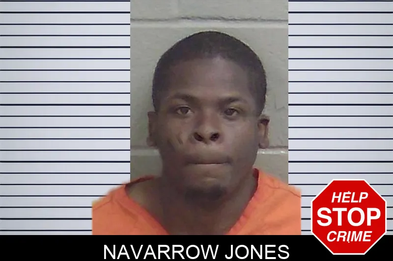 Navarrow Jones mugshot