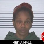 Nekia Hall mugshot