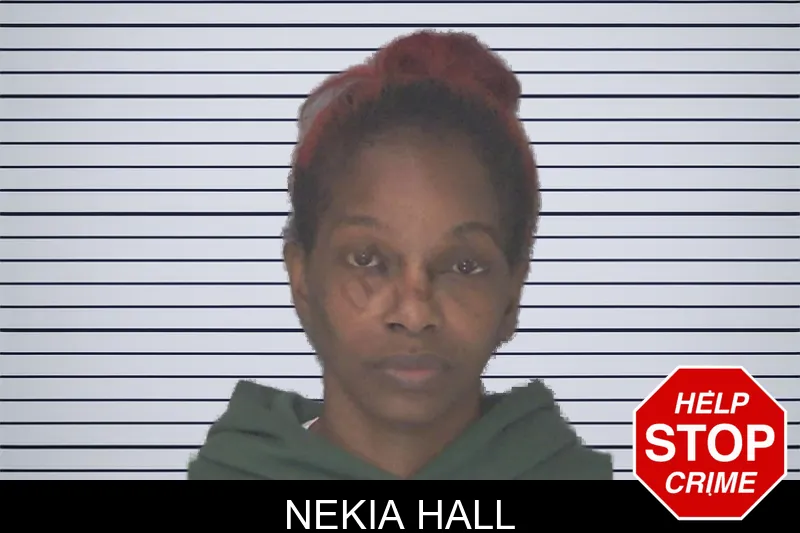 Nekia Hall mugshot