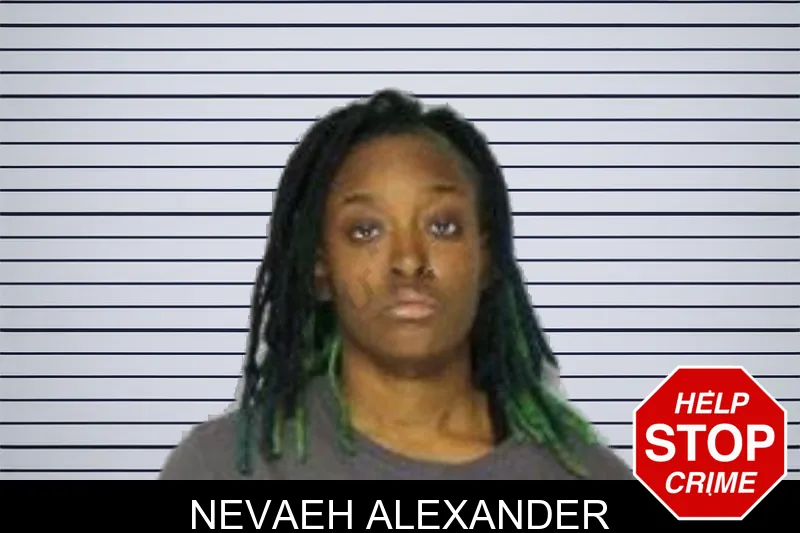 Nevaeh Alexander mugshot