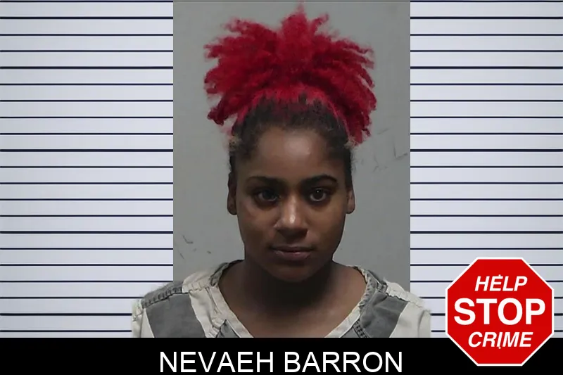 Nevaeh Barron mugshot