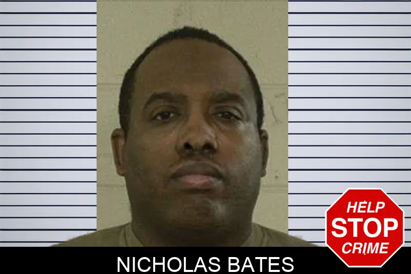 Nicholas Bates mugshot