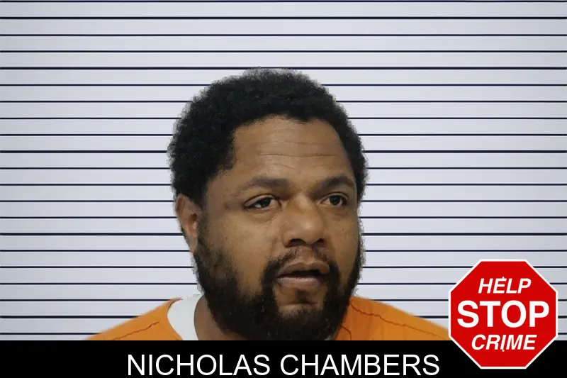 Nicholas Chambers mugshot