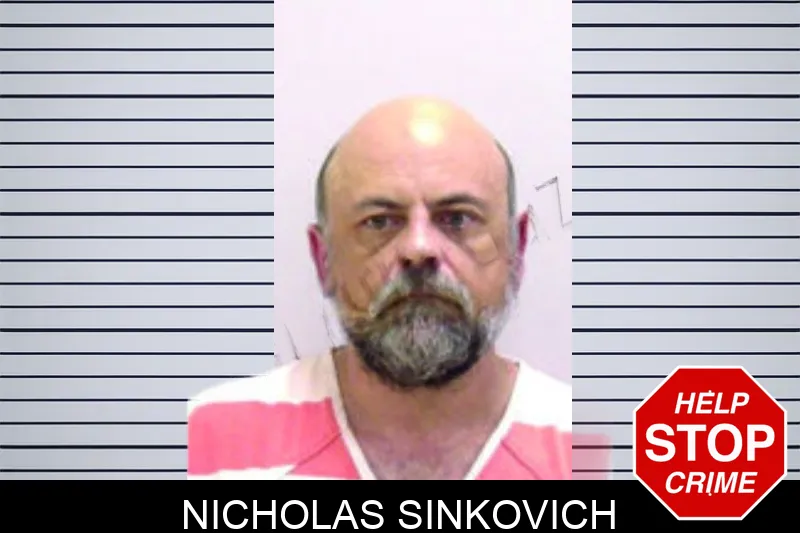 Nicholas Sinkovich mugshot