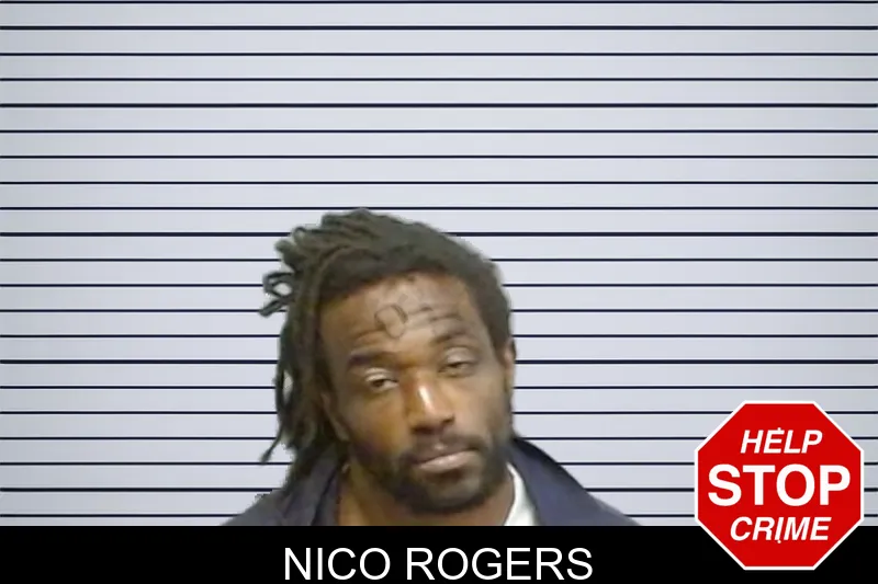 Nico Rogers mugshot