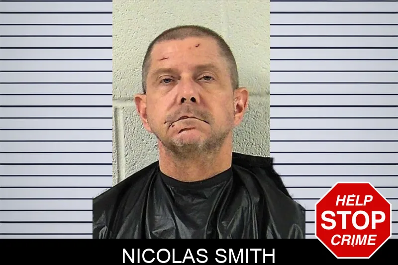 Nicolas Smith mugshot