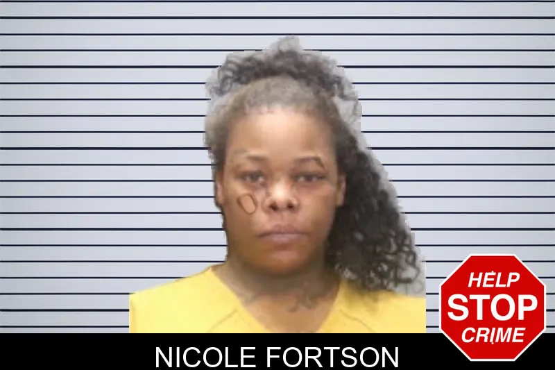 Nicole Fortson mugshot