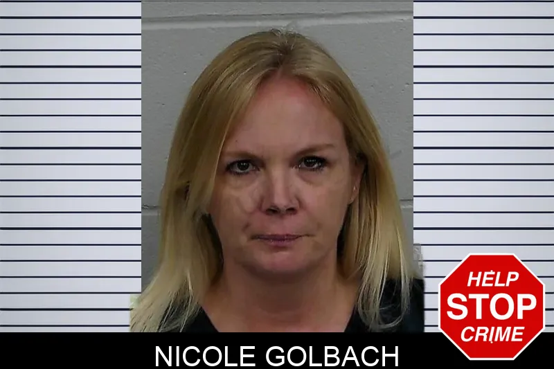 Nicole Golbach mugshot – Jeff Davis County , Georgia Nicole Golbach mugshot