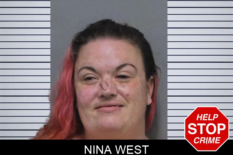 Nina West mugshot