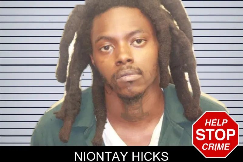 Niontay Hicks mugshot