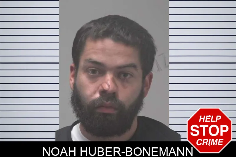 Noah Huber-Bonemann mugshot