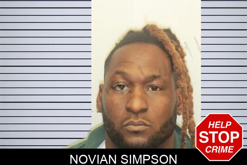 Novian Simpson mugshot