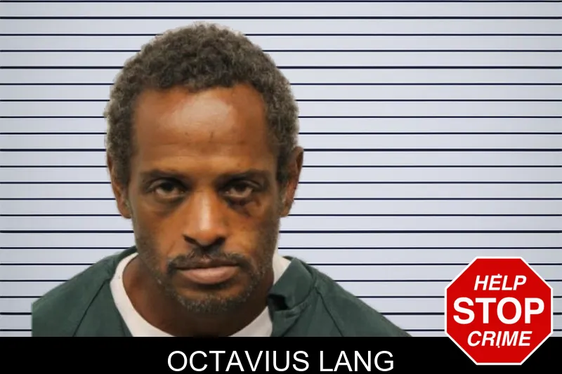 Octavius Lang mugshot