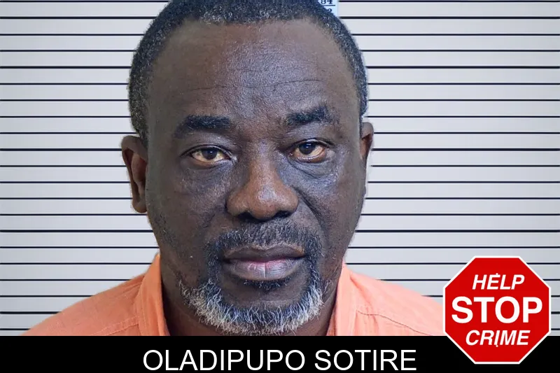 Oladipupo Sotire mugshot