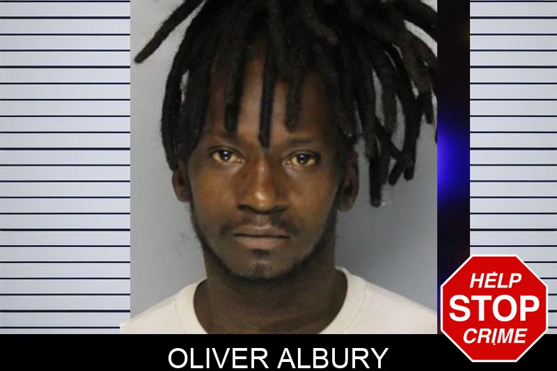 Oliver Albury mugshot
