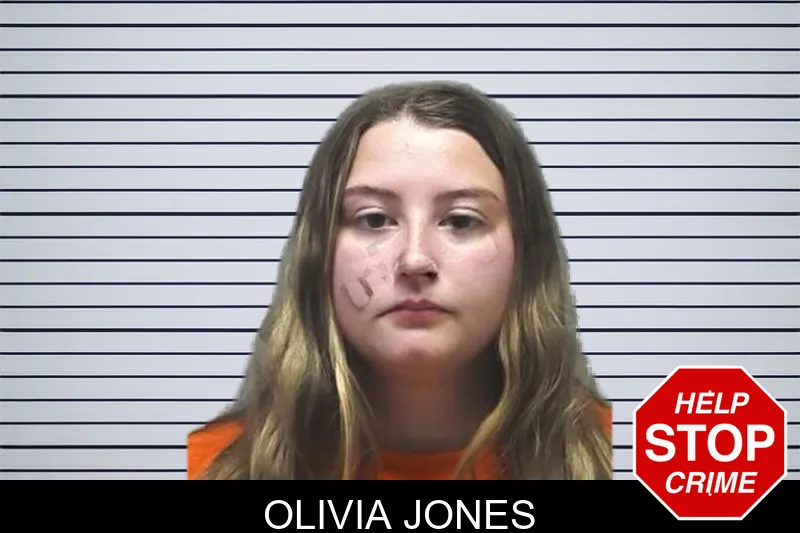 Olivia Jones mugshot