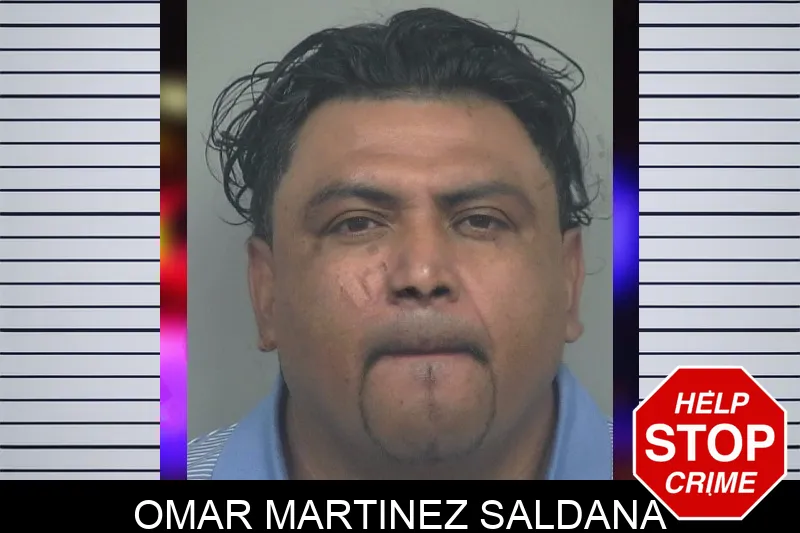 Omar Martinez Saldana mugshot