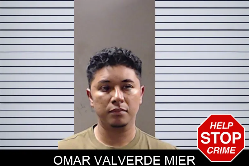 Omar Valverde Mier mugshot