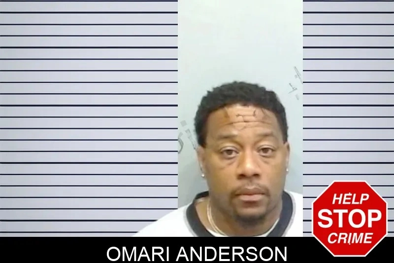 Omari Anderson mugshot