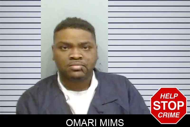 Omari Mims mugshot