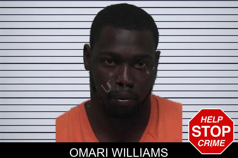 Omari Williams mugshot