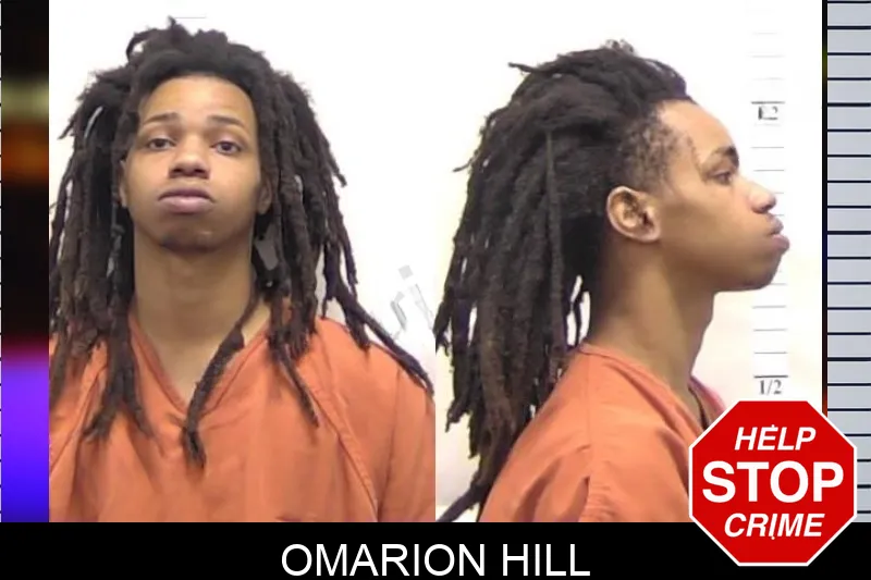 Omarion Hill mugshot