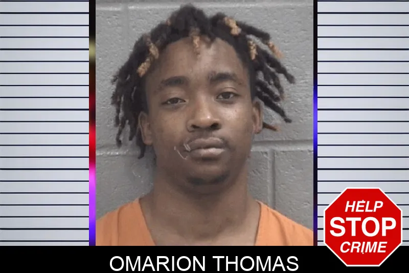 Omarion Thomas mugshot