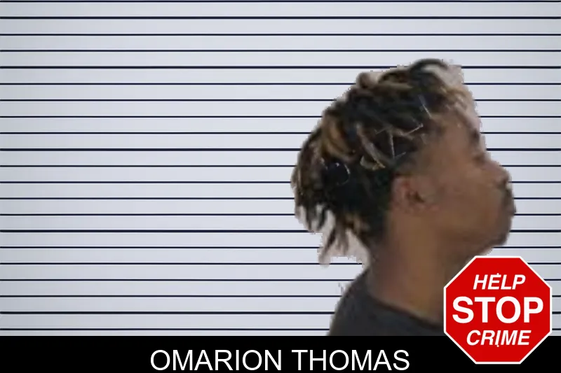 Omarion Thomas mugshot