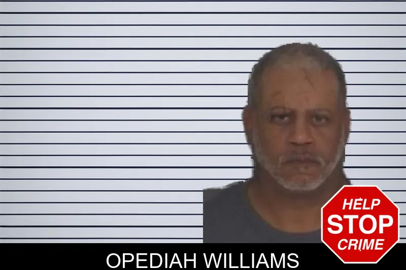 Opediah Williams mugshot