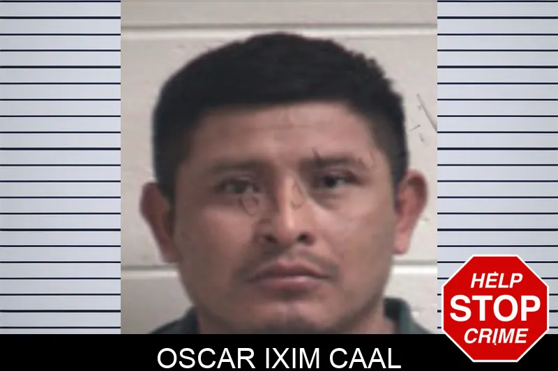 Oscar Ixim Caal mugshot