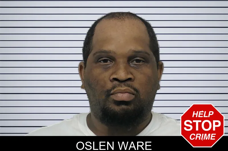 Oslen Ware mugshot