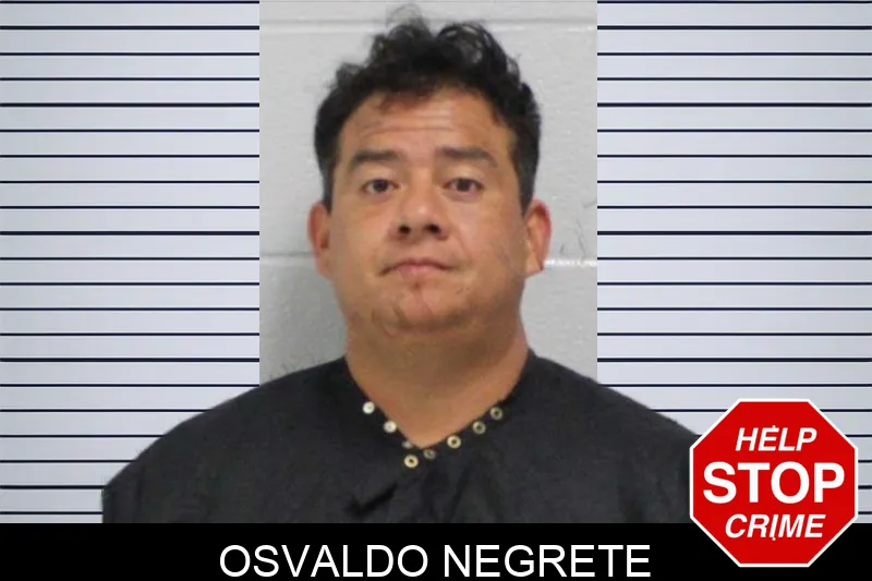 Osvaldo Negrete mugshot
