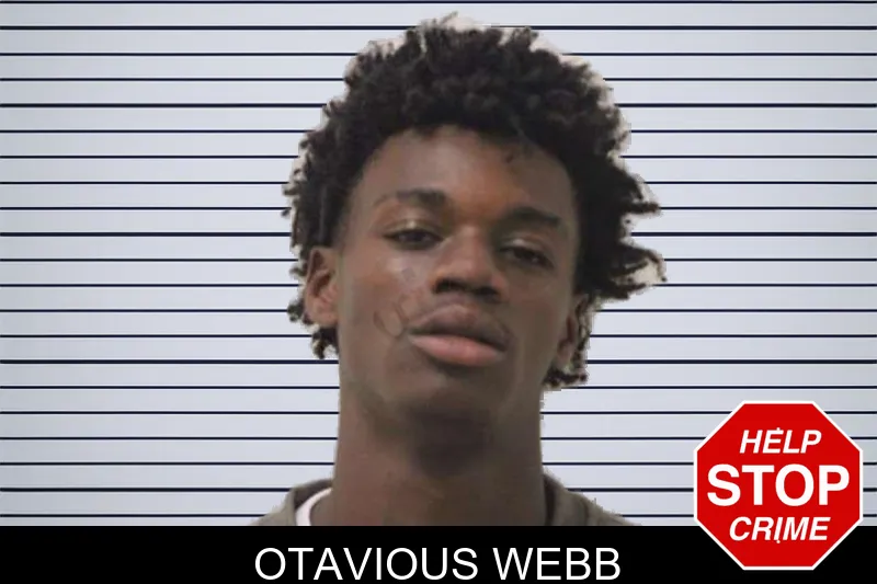 Otavious Webb mugshot