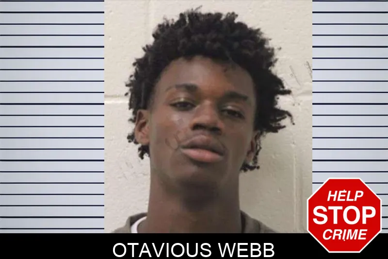 Otavious Webb mugshot