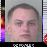 Oz Fowler mugshot