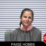 Paige Hobbs mugshot