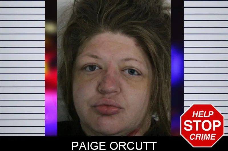 Paige Orcutt mugshot