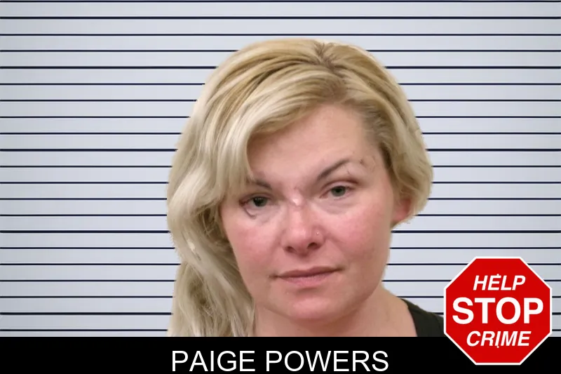 Paige Powers mugshot