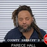 Parece Hall mugshot