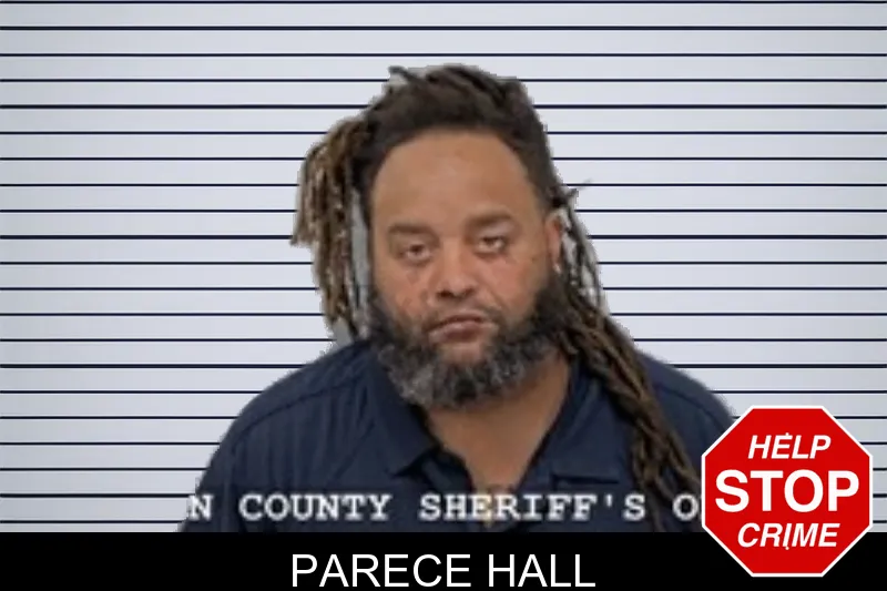 Parece Hall mugshot