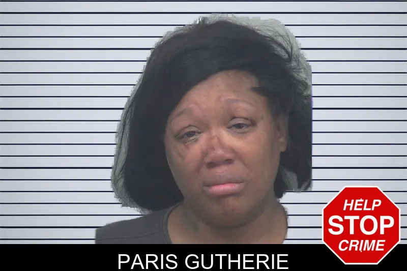 Paris Gutherie mugshot