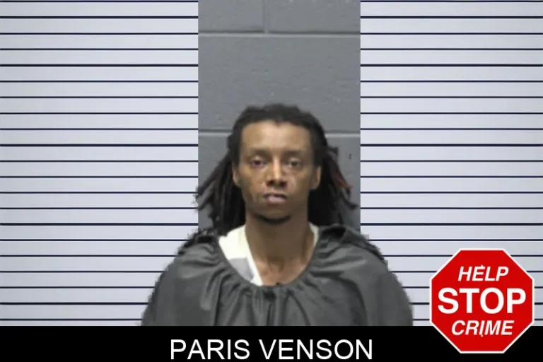 Paris Venson mugshot – Forsyth County , Georgia Paris Venson