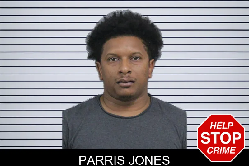 Parris Jones mugshot