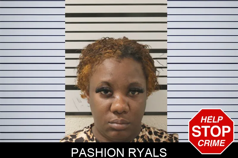 Pashion Ryals mugshot