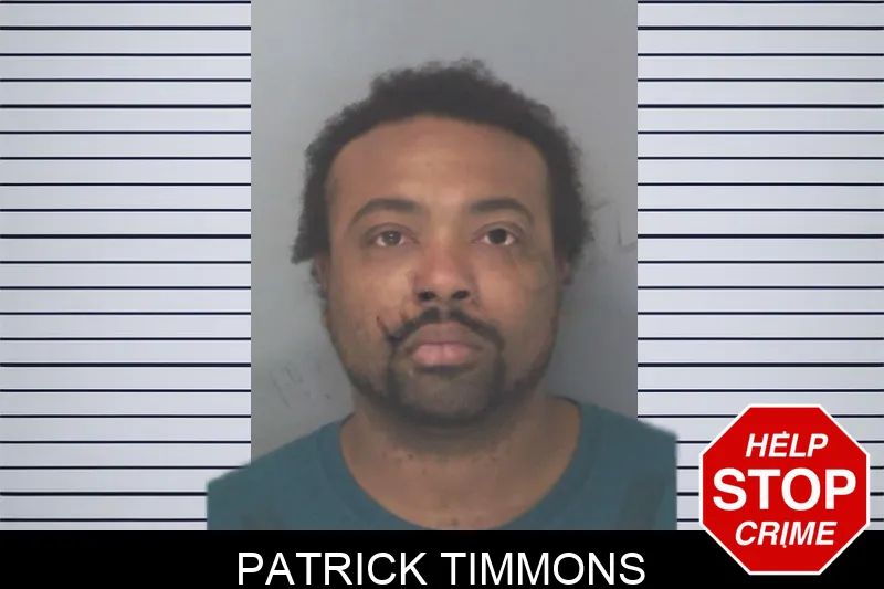Patrick Timmons mugshot