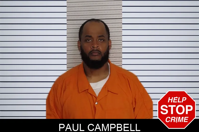 Paul Campbell mugshot