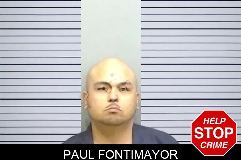Paul Fontimayor mugshot